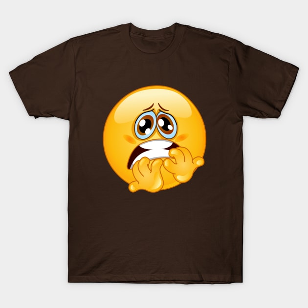 Stressed Emoji T-Shirt by DigiToonsTreasures